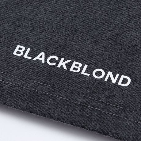 『BLACKBLOND』　Maria ピグメントTシャツ (Charcoal)