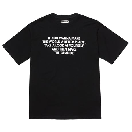 『Verynineflux』  インストラクション  Tシャツ (Black)
