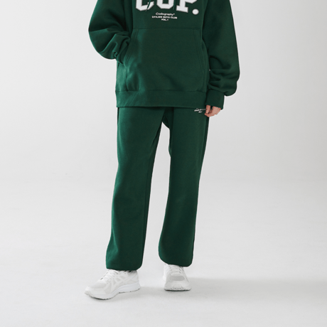 『Code:graphy』 　アップリケロゴトレーニングパンツ (Green)