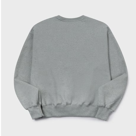 『SLOW RECORD HOUSE』　SLOW パッチスウェットシャツ (Grey)