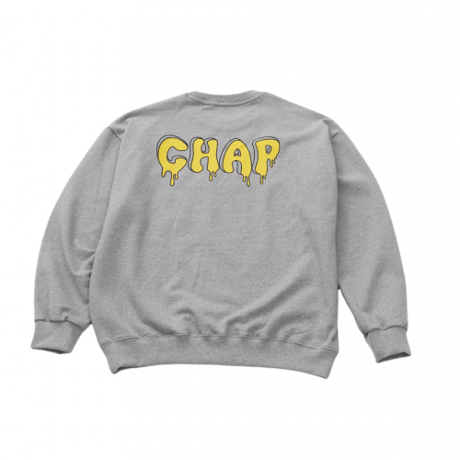 『CHAP CHAP』 　オリジナルチャップスウェットシャツ (Melange)