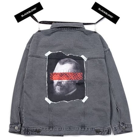 『BLACKBLOND』 ブルータルデニムジャケット (Dark Grey)