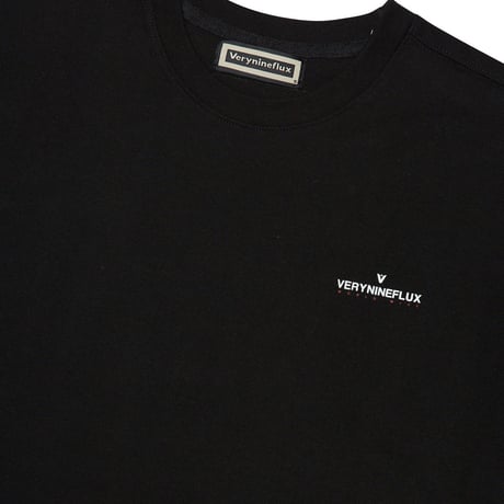 『Verynineflux』 ビハインド Tシャツ (Black)
