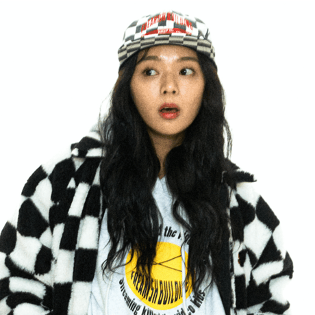 『FREAKISH BUILDING』 FS CHECKERBOARD FLAT CAP (Black)