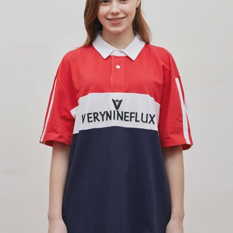『Verynineflux』 シグネチャーPK Tシャツ (Red)