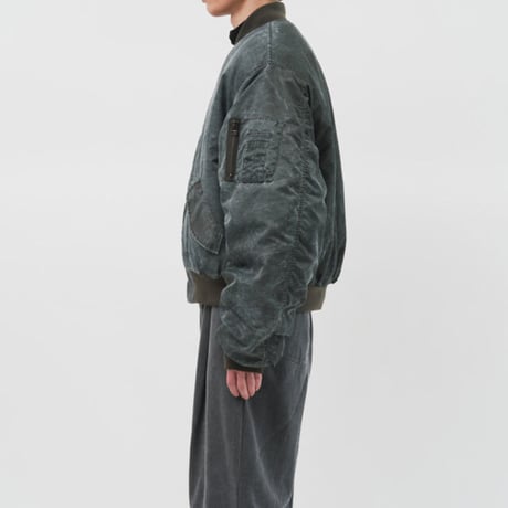 『HIFIFNK』  michael cracked ma-1 (2Color)