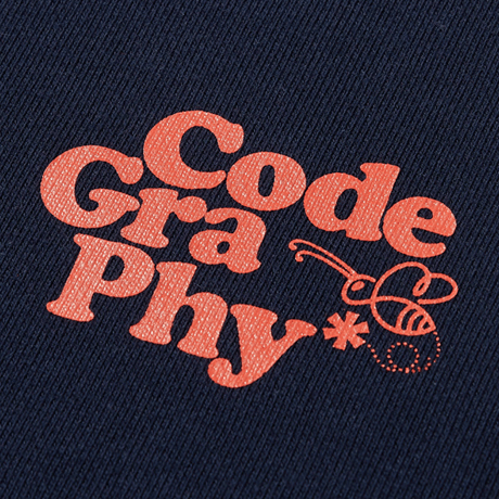 『Code:graphy』 　プラネットツリースウェット (Navy)