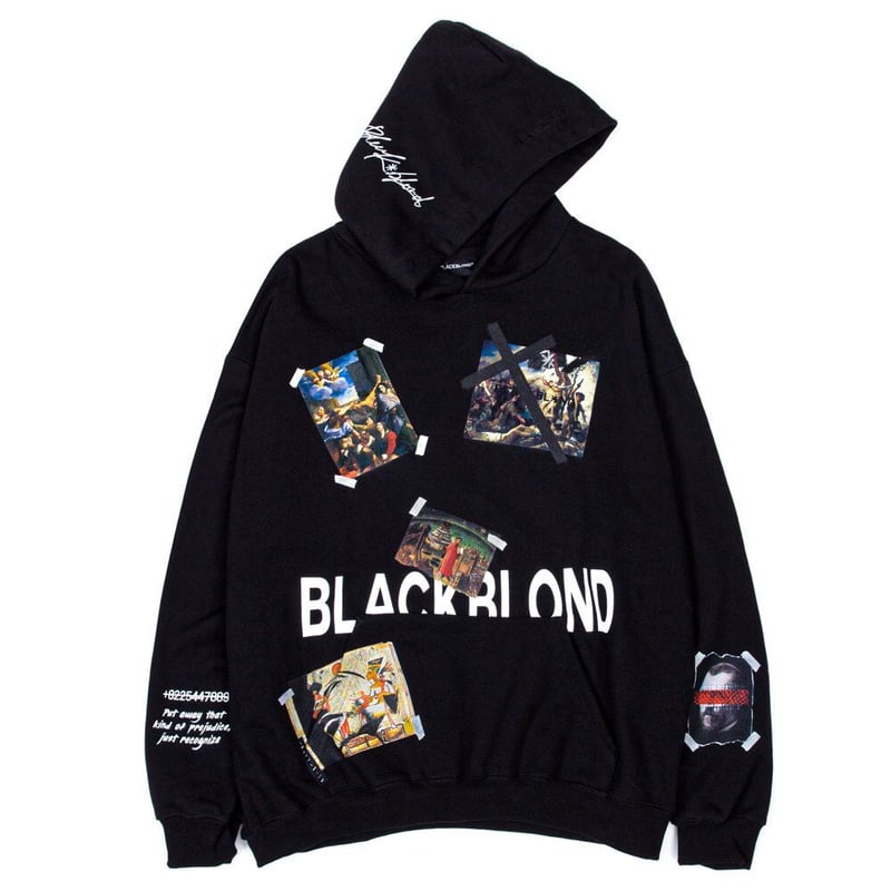 BLACKBLOND』 ブラックブロンドコレクションパーカー (Black) | 6LJS