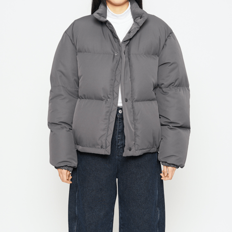 『HIFIFNK』  ダウンパッファジャケット (Dust Grey)