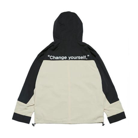 『Verynineflux』   ユアセルフマウンテンパーカー (Beige)
