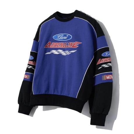 『GROOVE RHYME』 アドレナリンスウェットシャツ (Black)