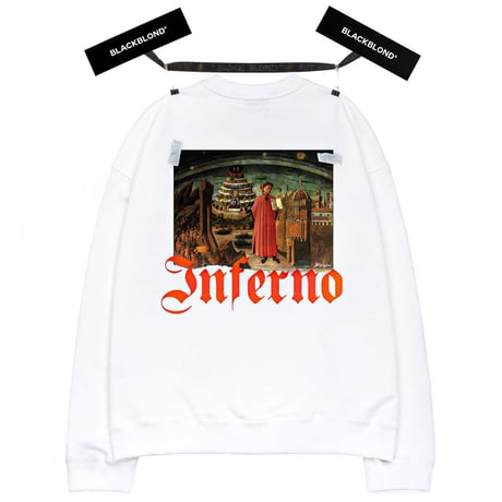 『BLACKBLOND』　インフェルノスウェット (White)
