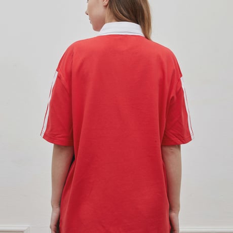 『Verynineflux』 シグネチャーPK Tシャツ (Red)