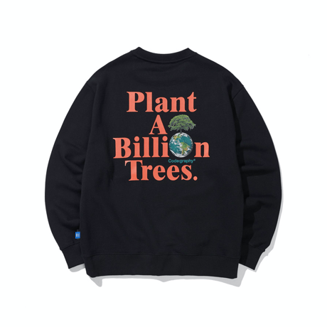 『Code:graphy』 　プラネットツリースウェット (Black)