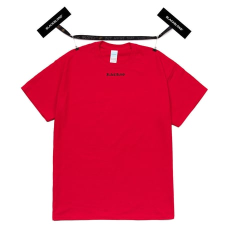 『BLACKBLOND』 イノセントクライムショートスリーブ Tシャツ (Red)