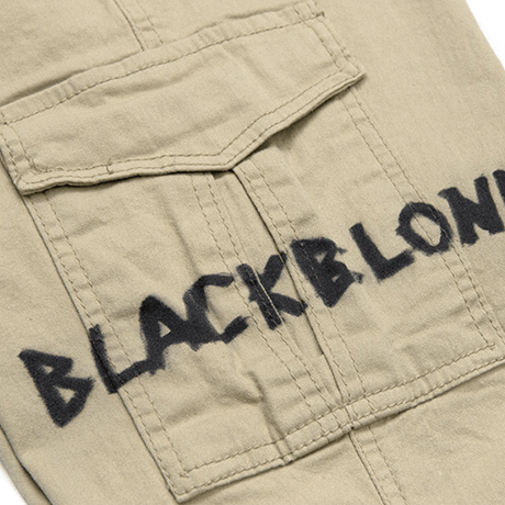 『BLACKBLOND』 イノセントカーゴジョガーパンツ (Beige)