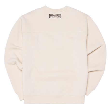 Verynineflux SUNSET CURLY CREWNECK (Burgundy / Beige)