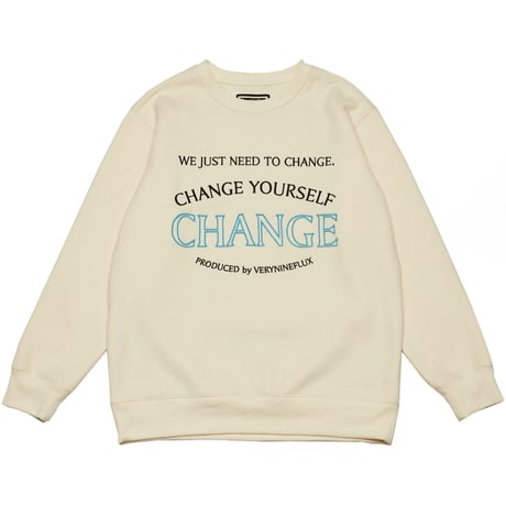 『Verynineflux』 スナァグスウェット (Beige)