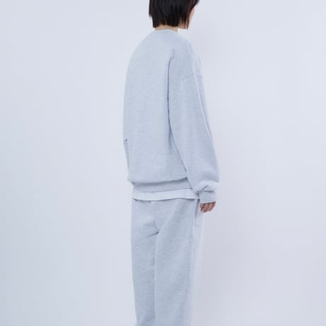 『Code:graphy』 　アーチロゴスウェット (Melange Grey)