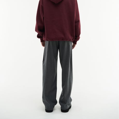 『HIFIFNK』  alden wool trousers pants (Grey)