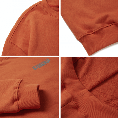 『CANERA』　シンボルスウェットシャツ (Orange)