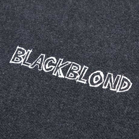 『BLACKBLOND』　ディスオーダーピグメント Tシャツ (Charcoal)