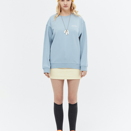『grooverhyme』 　NYC ロケーションスウェット (Light Blue)