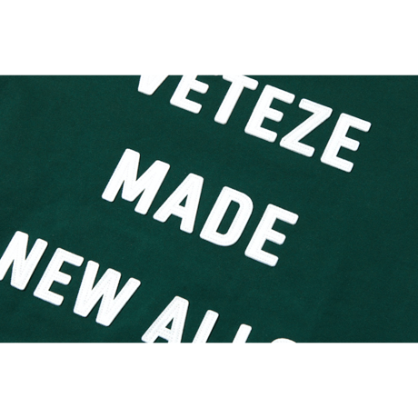 『VETEZE』 　ビッグメードスウェット (Green)