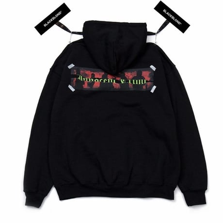 『BLACKBLOND』Innocent Crime Hoodie (Black)