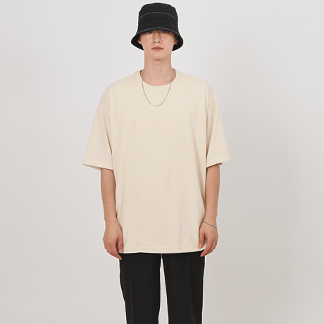 『 BY:L 』    ボックスオーバーTシャツ (Ivory)
