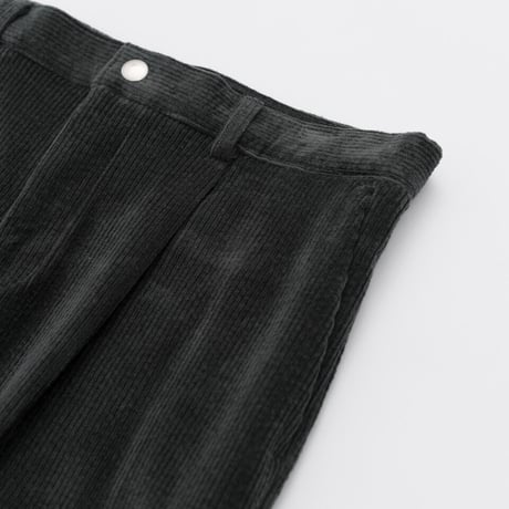 『HIFIFNK』  コーデュロイスナップパンツ (Charcoal)