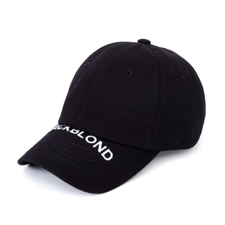 『BLACKBLOND』   カバードオリジナルロゴキャップ (Black)