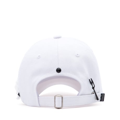 『BLACKBLOND』  　スローガンパッチグラフィティーロゴキャップ (White)