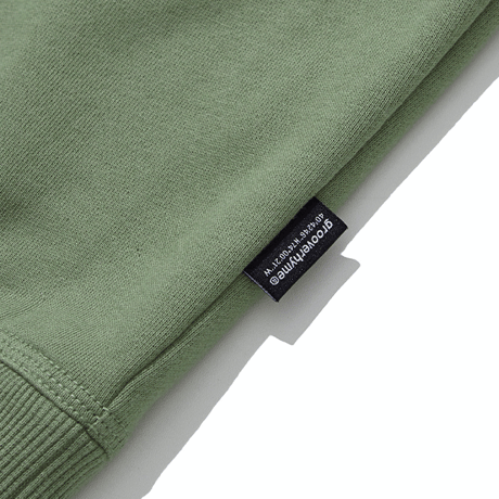 『grooverhyme』 　NYC ロケーションスウェット (Light Khaki)
