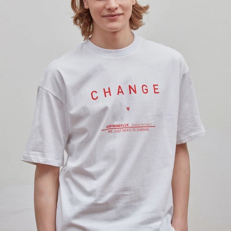 『Verynineflux』  フォース  Tシャツ (White)