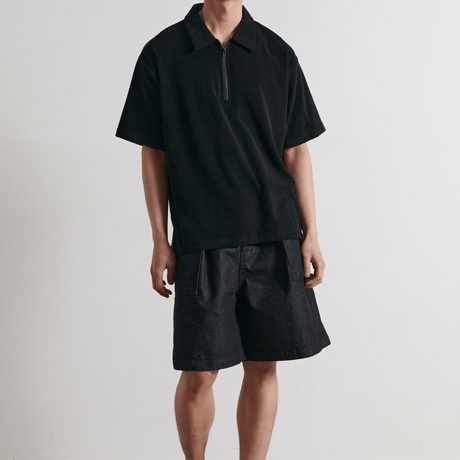 『BY.L 』 バミューダワークパンツ (Black)