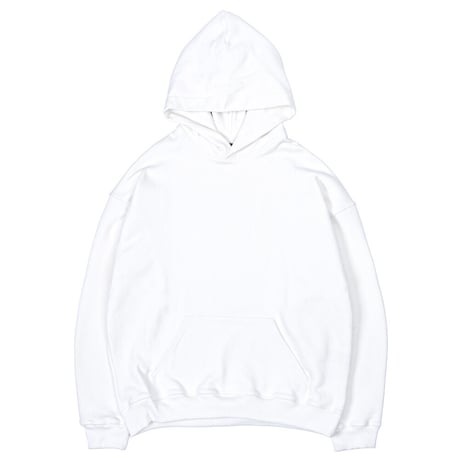 『BLACKBLOND』 　マジェスティックレフレクションロゴパーカー (White)