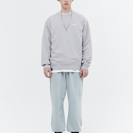 『grooverhyme』 　NYC ロケーションスウェット (Light Grey)