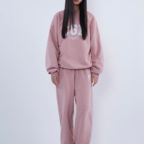 『Code:graphy』 　アーチロゴスウェット (Indi Pink)