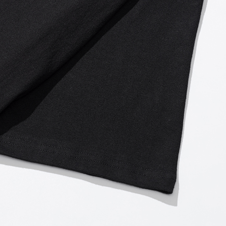 『CORUNU』  ブロークンロゴショートスリーブ Tシャツ (Black)