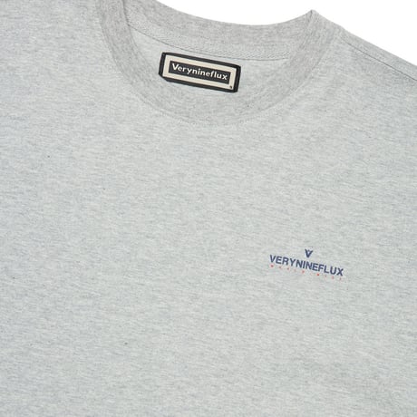 『Verynineflux』 ビハインド Tシャツ (Gray)