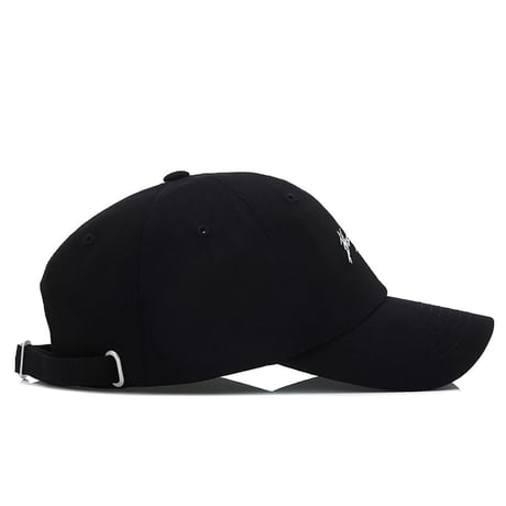 『BLACKBLOND』  スクリプトロゴキャップ (Black)