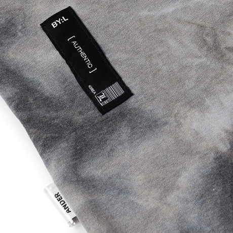 『 BY:L 』    エンブレムタイダイTシャツ (Grey)