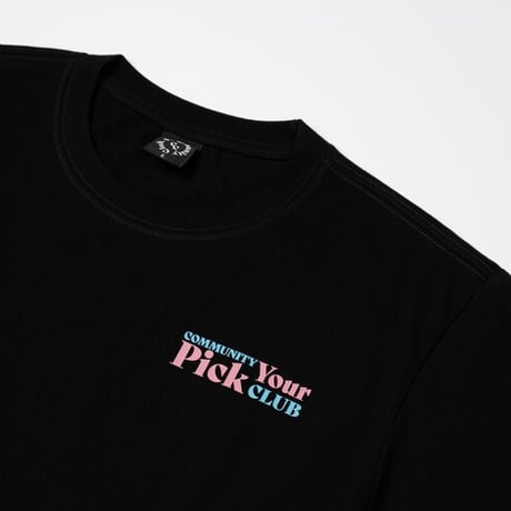 『Community Club』 　PYCC TEE PS  (Black)