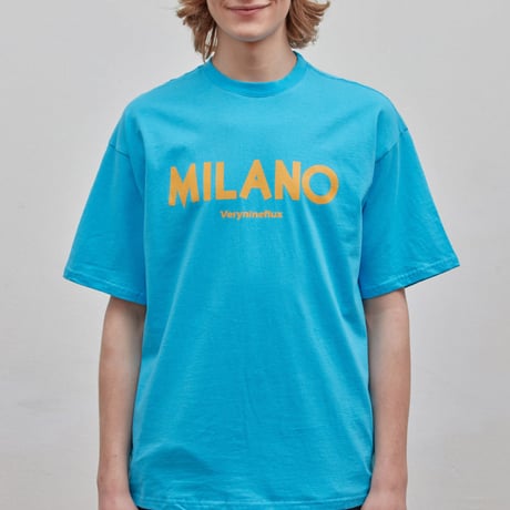 『Verynineflux』  ミラノTシャツ (Blue)