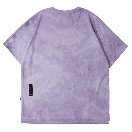 『 BY:L 』    エンブレムタイダイTシャツ (Purple)