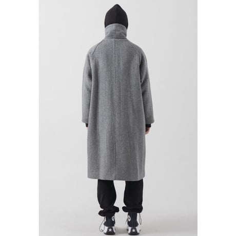 『 BY:L 』 　ウールオーバーバルマカンコート  (Grey)