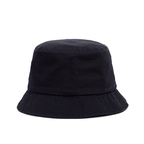 『BLACKBLOND』  ボーダーグラフィティーバケットハット (Black)