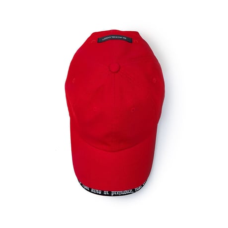 『BLACKBLOND』 BBD Revolution Double Visor Cap (Red)