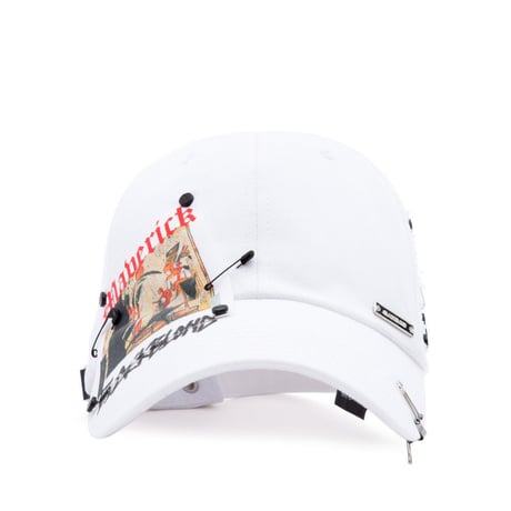 『BLACKBLOND』 　マーベリックパッチキャップ (White)